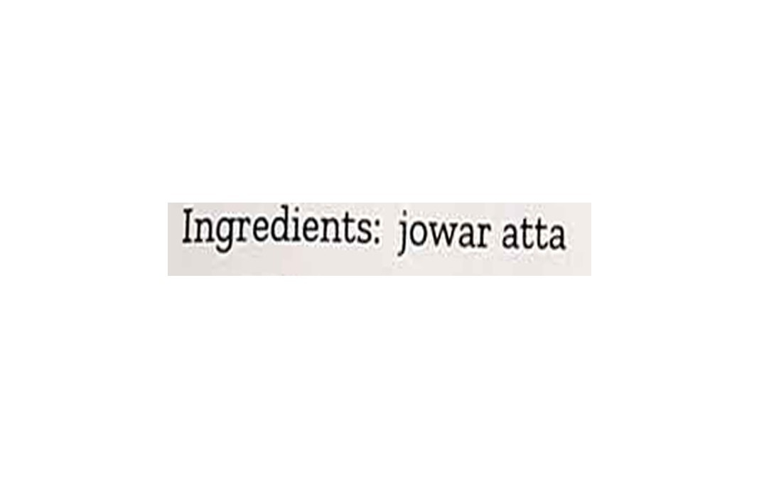 Conscious Food Sorghum Flour Jowar Atta Natural+chakki-ground   Pack  500 grams